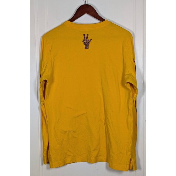 Adidas x Eric Emanuel Arizona State ASU Sun Devils Long Sleeve Shirt Size Large - Picture 2 of 3